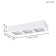 Ferreros lamp, 3x6.3W LED, 3000K, 2520LM, white color