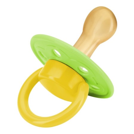 Latex orthodontic dummy "Sun", from 6 months., Mix color-5