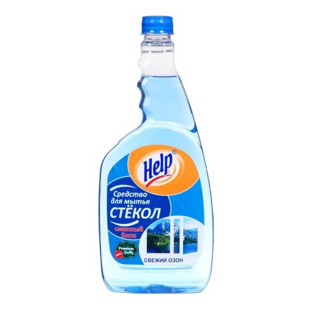 Help glass and mirrors, fresh ozone, without a spray, 750 ml