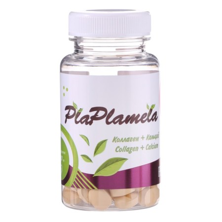 Collagen + calcium Plaplamela, 120 tablets of 600 mg-1