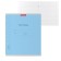 Notebook 12 sheets in the slanting ruler, erichkrause visio "Classic", cover coated cardboard, offset block, blue