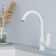 MILARDO MILARDO M01WTJ05 kitchen mixer, pour 182 mm, white matte