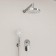 The shower system wasserkraft a16629, built -in, tropical shower, shower, chromium