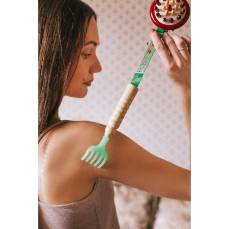 Massager-Cache "Rest" Bilateral, 38 × 8 × 5.5 cm, universal, wooden, multi-colored-7