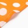 Towel 35x60cm peas, orange, waffle, 120 g/m, HL100%
