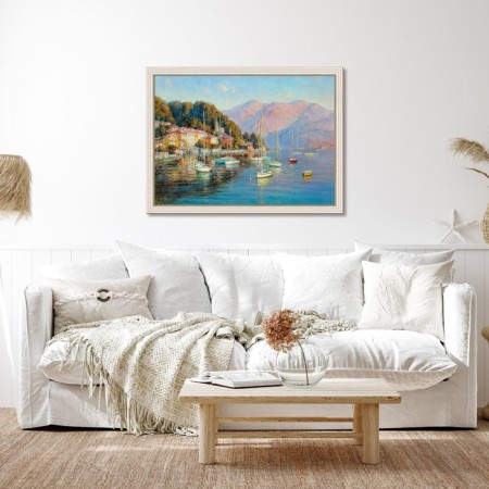 Reproduction of the painting "Paris evening", 60x90 cm, frame 45-700-9