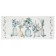 Walking on the Ethel table Flower Mood View 2 30x70 cm, 100% cotton, sarzha 190 g/m2