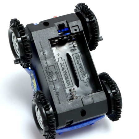 The Police-Fire Machine, works on batteries, lighting effects, mix-4