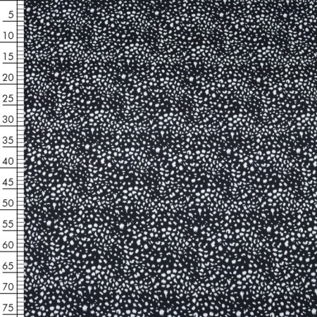 Payer satin fabric, size 150 cm, black color-3