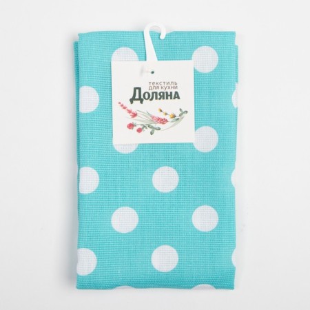 Towel "Dolyana" mint caramel 35x60 cm, 100% cotton, 165 g/m2-4