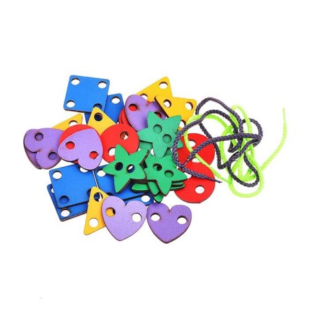 Lacing "Geometric figures"-1