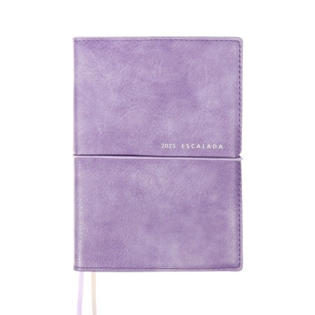 Diary DATIR 2025 A6+ 176l Escalada, Soft Okvl, Single Leather, TIS F, KR BL 70g/M2, Sire-I