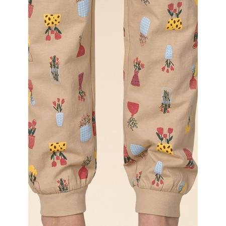 Set for girls, height 116 cm, beige color-6