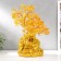 Bonsai souvenir 240 stones "Cash toad at the amber tree" 25x19x13 cm