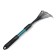 Robble small, fan, plate, 9 teeth, length 52 cm, metal, metal hilt with a rubber pen, Greengo