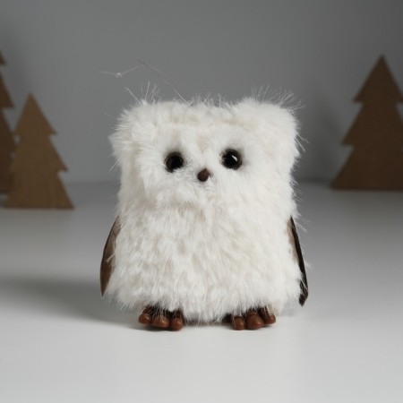 Souvenir "White owl" 5x8.8x10 cm