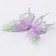 Decor for creativity "Butterfly Khokhlatka", two -layer, set of 12 pcs., Size 1 pc. - 5 × 5 cm