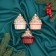 Decoration Christmas tree "Pereriye Feeling Tenderness" (set 3 pcs) 8x5.5 cm, mix