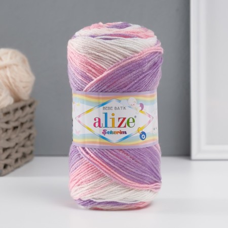 Yarn "Sekerim Batik" 100% acrylic 320m/100g (2135)