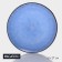 Black dining plate Magistro "Rimini", D = 27 cm, blue color