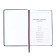 The diary is low, the PVC cover, A5 format, 140 l, cell, with a strap, black