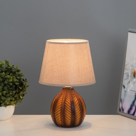 Sorens table lamp E14 40W Chocolate 22x22x33 cm Risalux-1