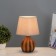 Sorens table lamp E14 40W Chocolate 22x22x33 cm Risalux