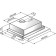 Elikor Exposure "Integra" GLASS 60N-400-B2D, built-in, 400 m3/h, 2 speeds, 60 cm, ser.