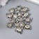 Busina for creativity Metal "Fox" silver G200B1385 1.1x1.3 cm