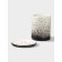 Set for the bathroom, 2 items: a glass 10 cm, soap dish 10 cm, ceramics, Iran