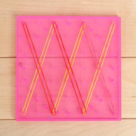 District “Transport” geobard with interchangeable pictures and rubber bands, according to the Montessori method-8