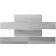 Mosaic porcelain border Bonaparte Marmi Light, 252x486x8 mm