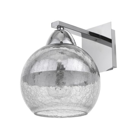 Sconces of 1x60W E27 chrome 18x15x24cm