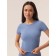 Women's T-shirt with texture Rubchik Mirey Maglia, size 44-46, blue color