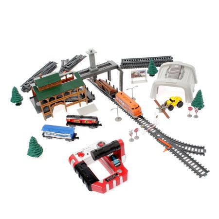 Lesopilka railway, radio control, works from batteries, light-1
