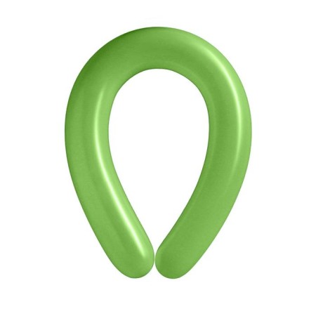 Ball for Twisting latex 350 ", Makarun, set of 100 pcs., Color Directly green