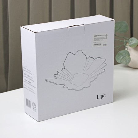 Glass Soldier -based "Reni", 28 × 8 cm, gray color-4