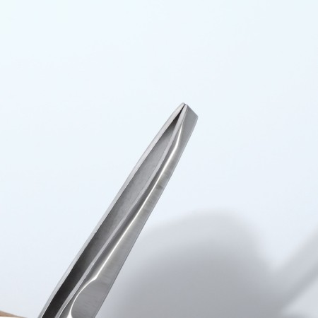Pinzet beast, wide, 9 cm, silver color, RU-0139-1