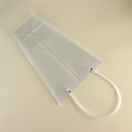 Bag for flowers is transparent, moisture -resistant, 42.5x29x15 cm-2