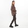 Female blouse, coffee color, zebra print, rr 44