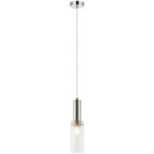 Suspension lamp Wunder 1xe14 40W, size 8x8x35-150 cm, Nickel color