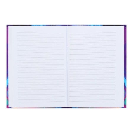 Note book A5, 80 sheets in the line "Bright Divorces", solid cover, glossy lamination, OFSET block-3