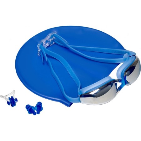 Bradex swimming set: hat+glasses+nasal clip+berushi for the pool