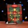 Laminated "Happy Christmas" package 11.5 x 14.5 x 6 cm
