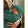 Cap with lapel Children's Amarobaby Pure Love Tot, size 46-48 cm, green color