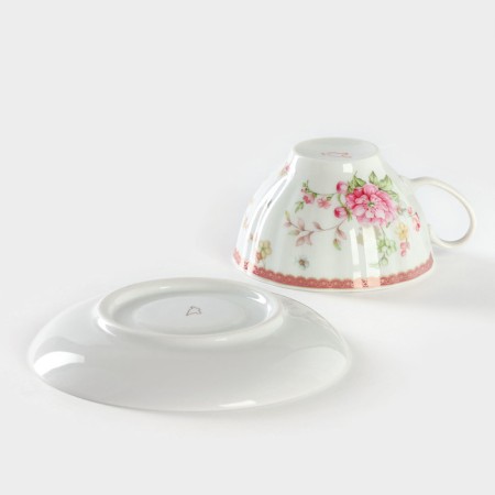 Tea steam porcelain "Flower waltz", 275 ml-4
