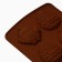 The silicone form for baking "Light Easter!", 10.6 x 20.7 cm.
