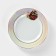 Porcelain plate "Madonna", d = 20 cm, white
