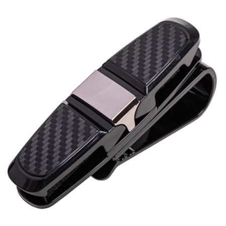 Holder for double glasses, universal Skyway, Clips, Black, S10401001