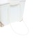 Box for toys "Air balloons", on wheels 58 × 39 × 33.5 cm, 45 l, dark beige